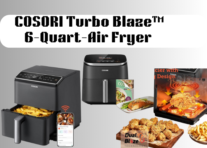 COSORI TurboBlaze 6.0-Quart Smart Air Fryer – Cream?