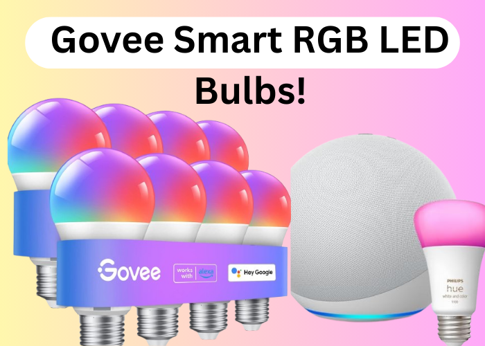 Govee Smart RGB LED Bulbs (6-Pack)